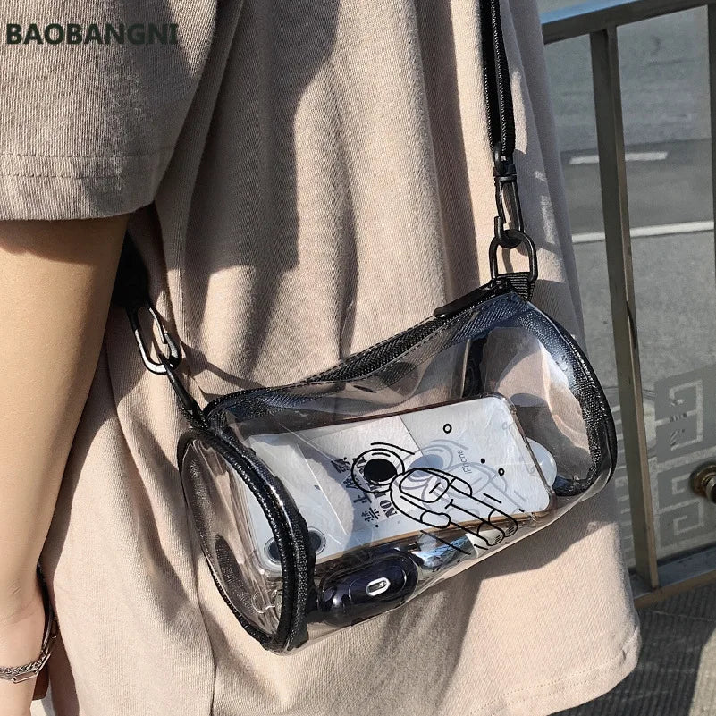 Summer Transparent Jelly Mini Bag Small Shoulder Messenger
