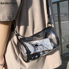 Summer Transparent Jelly Mini Bag Small Shoulder Messenger