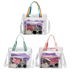 Summer Transparent PVC Swimming Bag for Women