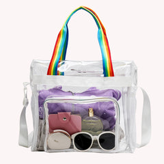 Summer Transparent PVC Swimming Bag for Women