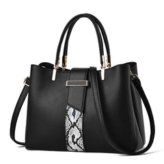 Summer Handbag Female Lady Snake Print Messenger Bag Female Temperament