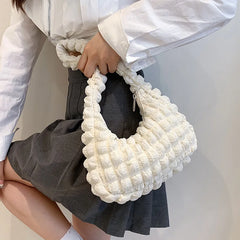 Plaid Shoulder Bag Women Casual Small Clutch Tote Purse Handbag