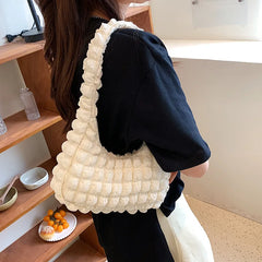 Plaid Shoulder Bag Women Casual Small Clutch Tote Purse Handbag
