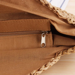 Summer Vacation Straw Beach Bag Women Bag