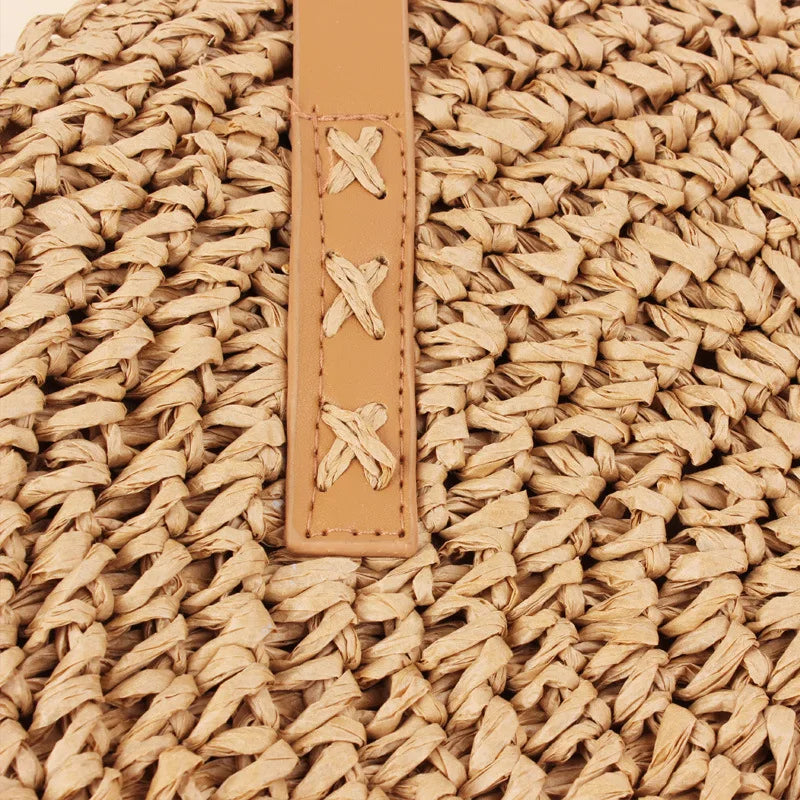 Summer Vacation Straw Beach Bag Women Bag