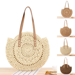 Summer Vacation Straw Beach Bag Women Bag