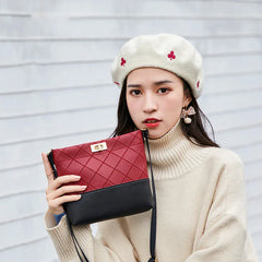 Small PU Leather Crossbody Bag for Girls