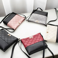 Small PU Leather Crossbody Bag for Girls