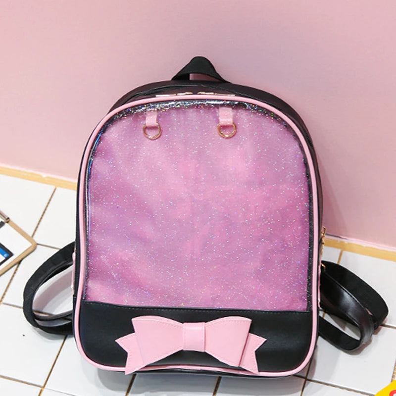 Summer Women's Backpack School Bag Travel Rucksack Mochila