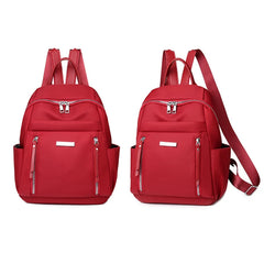 Summer Women's Bag Oxford Cloth Shoulder Adjustable Travel Bag Zipper Pocket