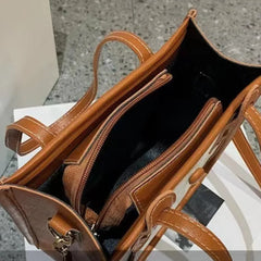 Summer Women's Small Shoulder Bag Canvas Crossbody Zippered Bucket Bag