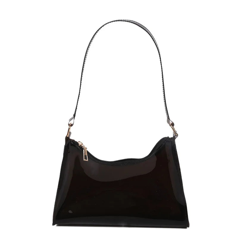 Summer Transparent Jelly Bag Beach Shoulder Bags Ladies Handbags