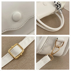 Summer Niche Silk Scarf Small Square Bag Candy Messenger Shoulder Bag