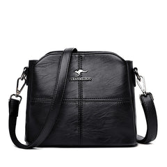 Summer Pattern Bucket Bag Vintage Shoulder Bag Crossbody Shopping Handbag
