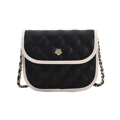 Summer Rhombus Embroidery Shoulder Messenger Bag