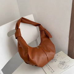 Summer Texture Handbag Shoulder Bag Ladies Armpit Bag Small Shoulder Bag