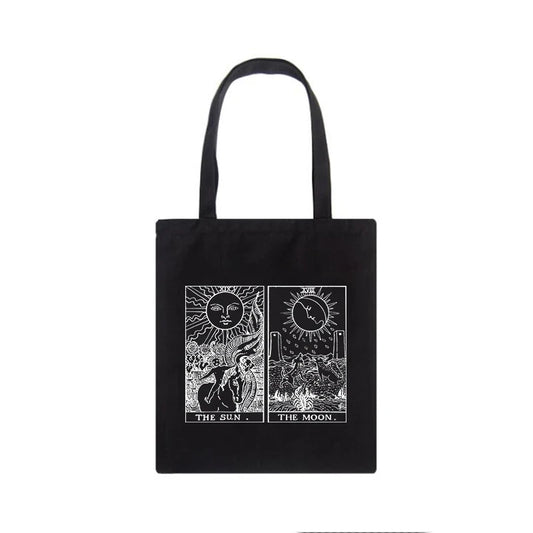 Sun Myth Canvas Bag Casual Women Bag Hip Hop Shoulder Bag
