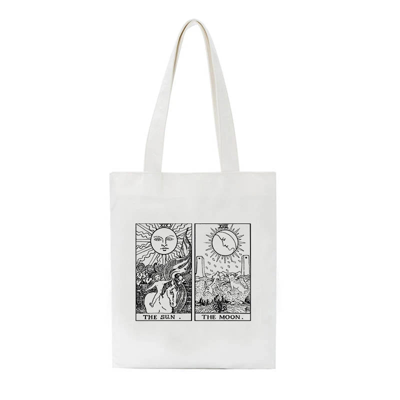 Sun Myth Canvas Bag Casual Women Bag Hip Hop Shoulder Bag