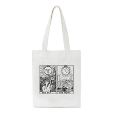 Sun Myth Canvas Bag Casual Women Bag Hip Hop Shoulder Bag