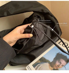 Waterproof Canvas Bag Nylon Armpit Shoulder Bags Big Capacity Harajuku Women