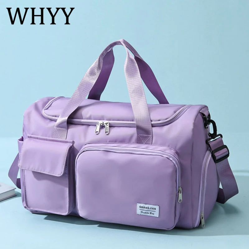 Large Capacity Foldable Travel Bag Duffel Set Women