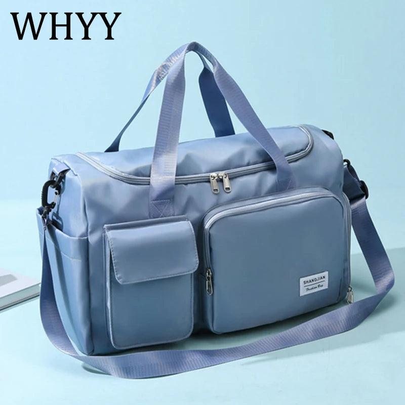 Large Capacity Foldable Travel Bag Duffel Set Women