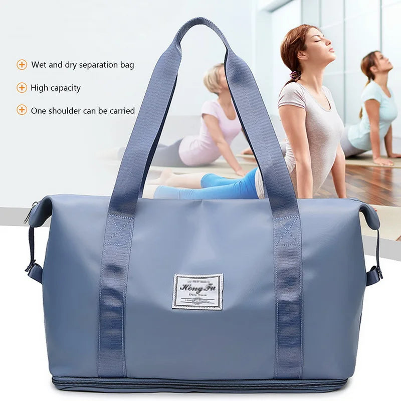 Large Capacity Folding Bag Travel Bags Tote Carry On Luggage Storage Hand Bag