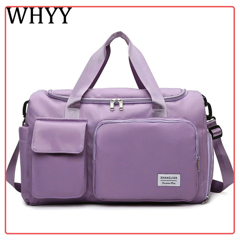 Large Capacity Foldable Travel Bag Duffel Set Women
