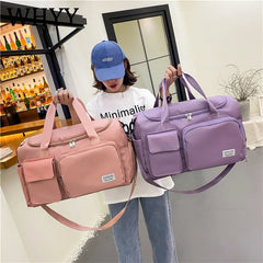 Large Capacity Foldable Travel Bag Duffel Set Women