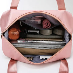 Large Capacity Folding Bag Travel Bags Tote Carry On Waterproof Duffel Set Women
