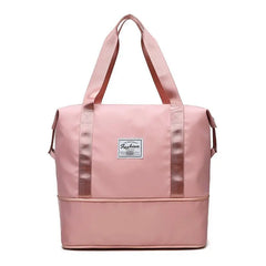 Large Capacity Folding Bag Travel Bags Tote Carry On Waterproof Duffel Set Women