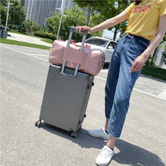 Large Capacity Travel Hangbag Men Women Dry Wet Separation Tote Bag