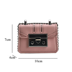 Mini Lipstick Bags PU Leather Shoulder Bags for Women
