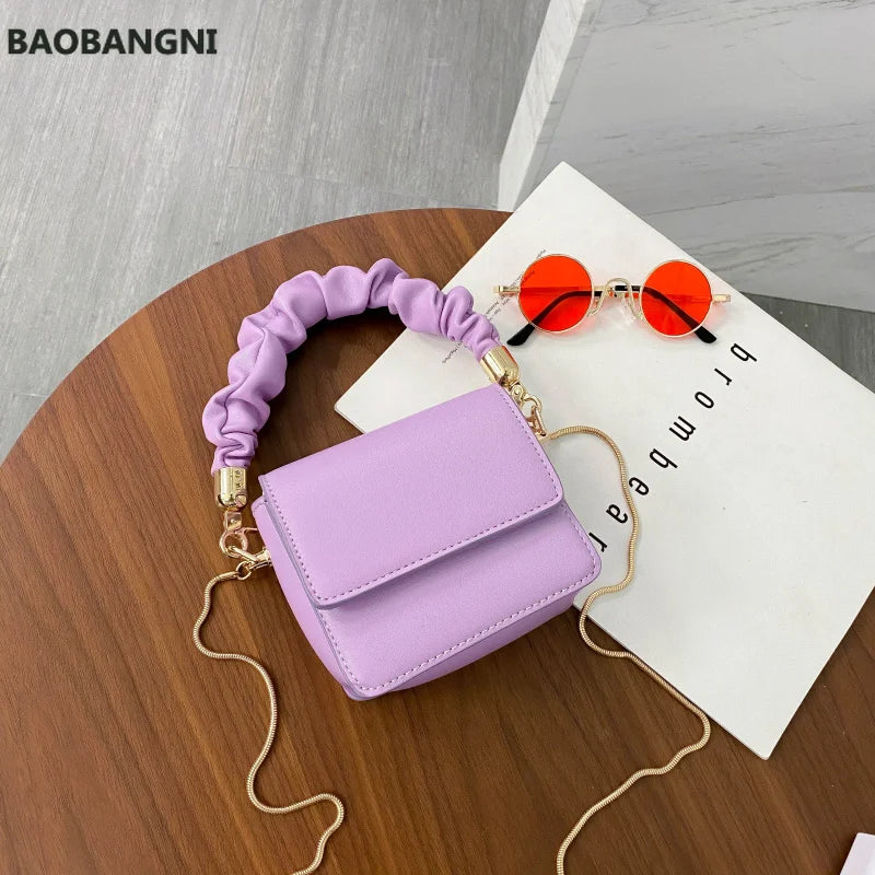 Mini Lipstick Bags PU Leather Shoulder Bags Women Totes Handbags Crossbody Bags
