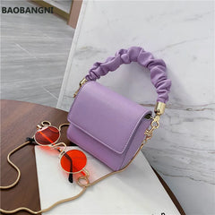 Mini Lipstick Bags PU Leather Shoulder Bags Women Totes Handbags Crossbody Bags
