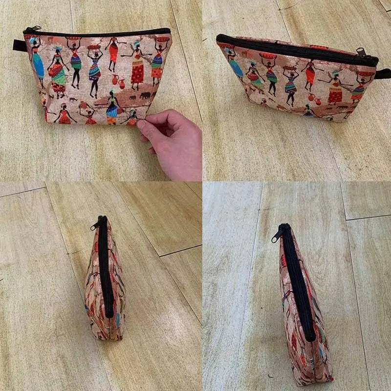 Zings Cosmetic Case Woman Cartoon Game Makeup Bag Large Capacity Multifunction