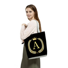 Reusable Eco Supermarket Shopping Bag Floral Print Shoulder Tote