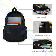Supertramp Breakfast In America Rock Large Capacity Backpack School Art Print