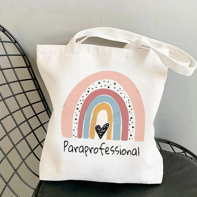 Little Minds Printed Tote Bag Harajuku Shoulder Bag Canvas