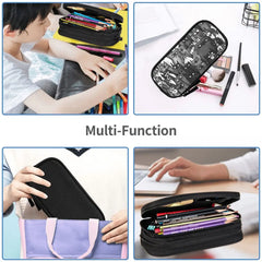 Anime Kitty Pen Box Student School Zipper Pen Bag Stationery Gift