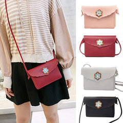 Fashion Crossbody Bags for Women Mini Shoulder Bag Lady's PU Leather Handbag