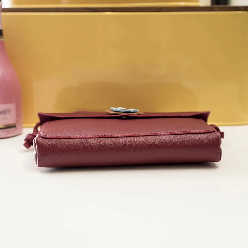 Fashion Crossbody Bags for Women Mini Shoulder Bag Lady's PU Leather Handbag