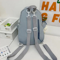 Sweet Rabbit Backpacks Women School Portable Nylon Bags All-match Large