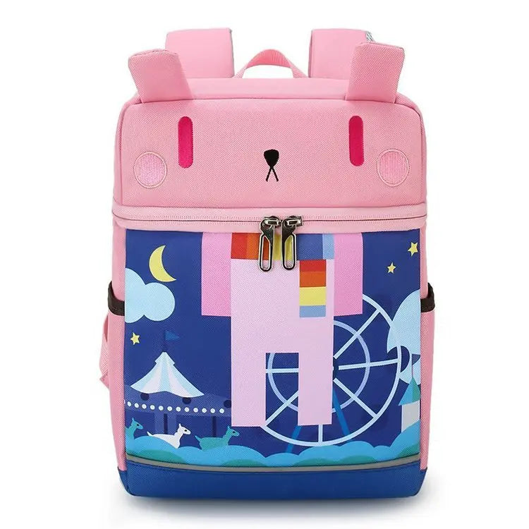 Kids School Backpack Laptop Orthopedic Bag Cartoons Children