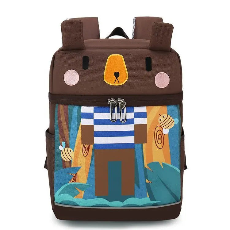 Kids School Backpack Laptop Orthopedic Bag Cartoons Children