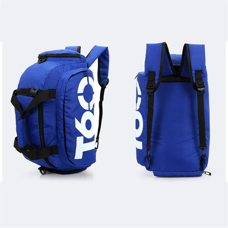 T60 Waterproof Gym Sports Bags Men Women Molle Fitness Training Backpacks