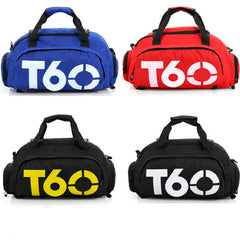 T60 Waterproof Gym Sports Bags Men Women Molle Fitness Training Backpacks