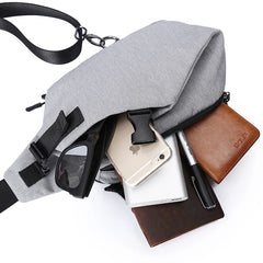 Oxford Fabric Shoulder Crossbody Sling Bag Unisex Chest Bag Sport Outdoor Pack