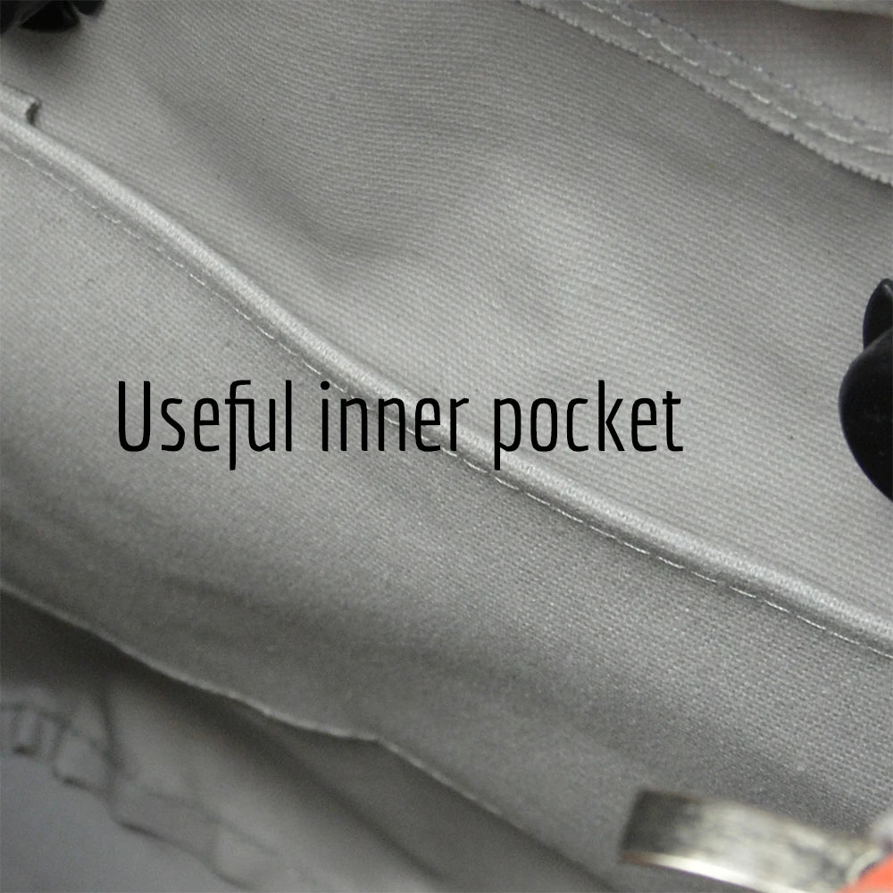 Classic O Bag Advanced Insert with Zipper Pocket and Waterproof Coating