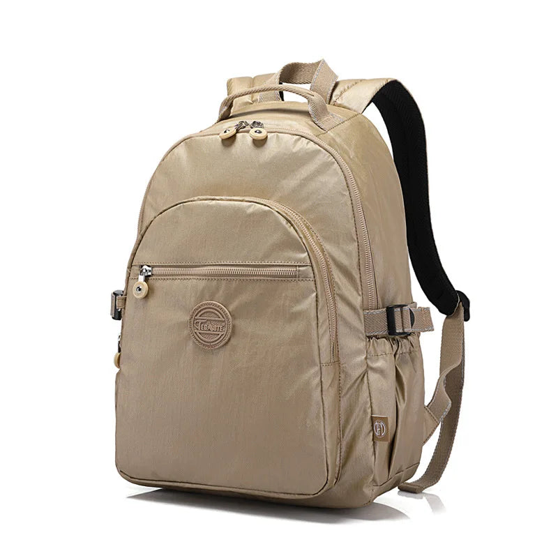 Nylon Backpack for Teenage Girls Schoolbag Women Bagpack